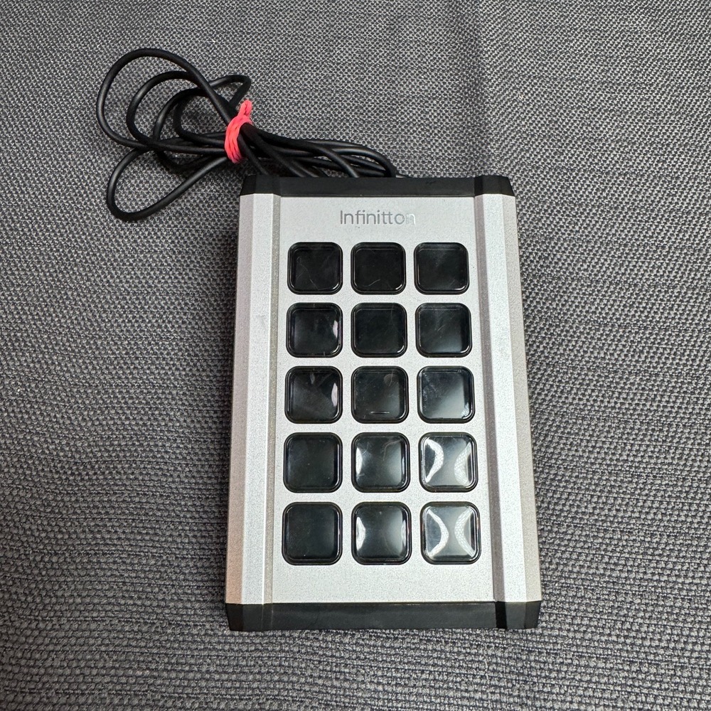 Infinitton Stream Deck 15-Key Programmable Keypad UNTESTED Wired USB